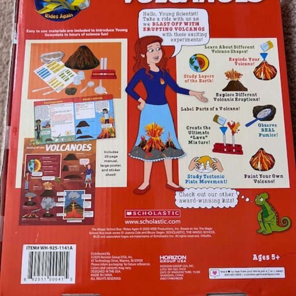 Volcanoes Science Kit: The Magic School Bus - Picture 2 of 5